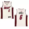 James #6 Basketball Jersey Miami Heat - City Edition - dunkjerseys