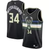 Bucks Antetokounmpo #34 Basketball Jersey Milwaukee Bucks 2020/21 - Statement Edition - dunkjerseys