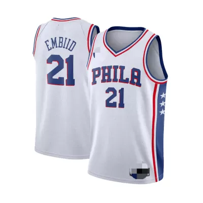 Embiid #21 Basketball Jersey Philadelphia 76ers - Association Edition - dunkjerseys