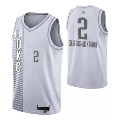 Shai Gilgeous-Alexander #2 Basketball Jersey Oklahoma City Thunder 2021/22 - City Edition - dunkjerseys