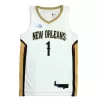 Zion Williamson #1 Basketball Jersey New Orleans Pelicans 2020/21 - Association Edition - dunkjerseys