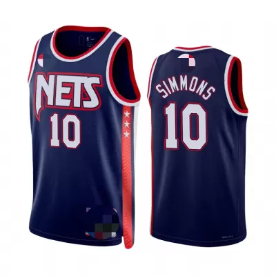 Ben Simmons #10 Basketball Jersey Brooklyn Nets 2021/22 - City Edition - dunkjerseys