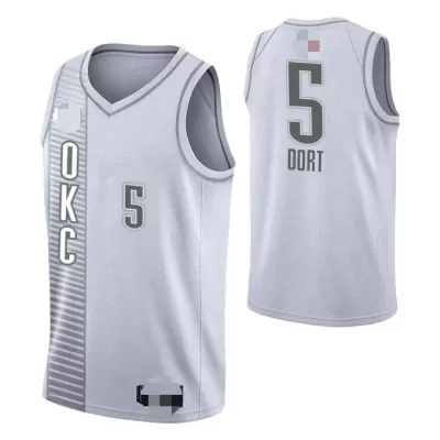 Luguentz Dort #5 Basketball Jersey Oklahoma City Thunder 2021/22 - City Edition - dunkjerseys