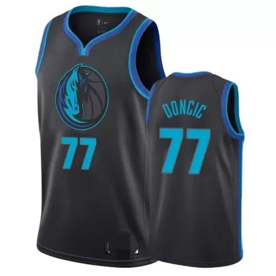 Luka Doncic #77 Basketball Jersey Dallas Mavericks 2019 - City Edition - dunkjerseys