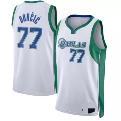 Luka Doncic #77 Basketball Jersey Dallas Mavericks 2021/22 - City Edition - dunkjerseys