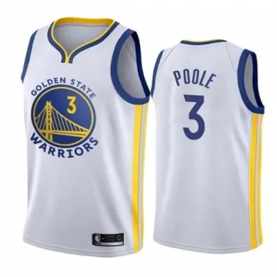 Jordan Poole #3 Basketball Jersey Golden State Warriors 2021/22 - Association Edition - dunkjerseys