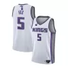 Fox #5 Basketball Jersey Sacramento Kings - Association Edition - dunkjerseys