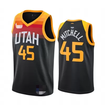 Donovan Mitchell #45 Basketball Jersey Utah Jazz - City Edition - dunkjerseys