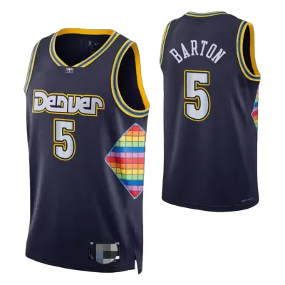 Will Barton #5 Basketball Jersey Denver Nuggets 2021/22 - City Edition - dunkjerseys