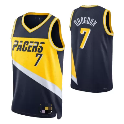 Malcolm Brogdon #7 Basketball Jersey Indiana Pacers 2021/22 - City Edition - dunkjerseys