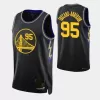 Warriors TOSCANO-ANDERSON #95 Basketball Jersey Golden State Warriors 2021/22 - City Edition - dunkjerseys