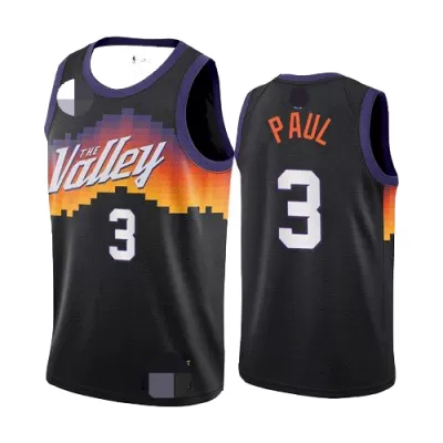 Paul #3 Basketball Jersey Phoenix Suns 2021 - City Edition - dunkjerseys