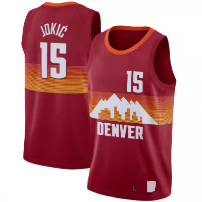 Nikola Jokic #15 Basketball Jersey Denver Nuggets 2020/21 - City Edition - dunkjerseys