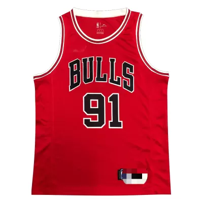 Dennis Rodman #91 Basketball Jersey Chicago Bulls - Association Edition - dunkjerseys