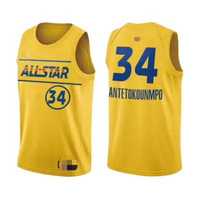 Giannis Antetokounmpo #34 Basketball Jersey All Star 2021 - dunkjerseys