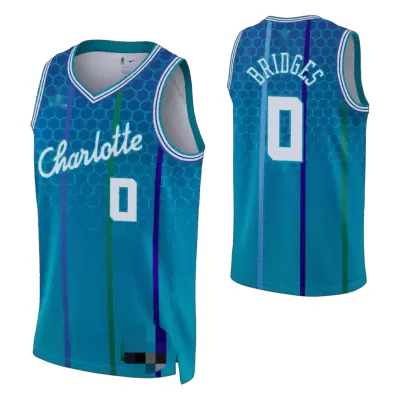 Miles Bridges #0 Basketball Jersey Charlotte Hornets 2021/22 - City Edition - dunkjerseys