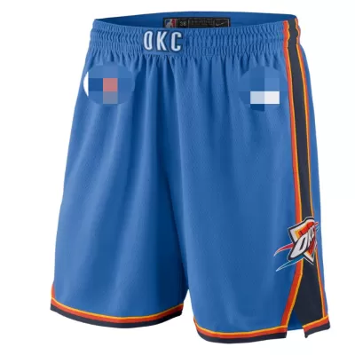 Oklahoma City Thunder NBA Shorts 2020/21 For Men -Blue - dunkjerseys