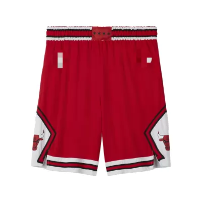 Chicago Bulls NBA Shorts For Men -Red - dunkjerseys