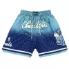 Charlotte Hornets NBA Shorts For Men -Blue - dunkjerseys