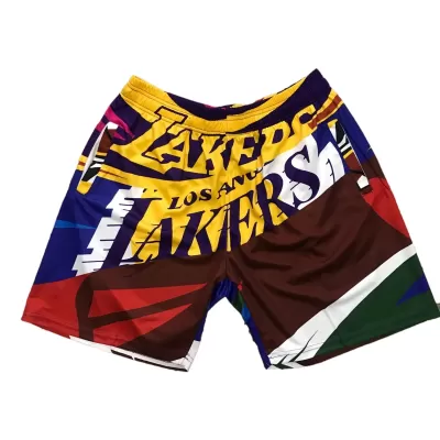 Los Angeles Lakers NBA Shorts For Men - dunkjerseys