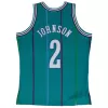 Larry Johnson #2 Charlotte Hornets Retro Jersey 1992/93 For Men - dunkjerseys