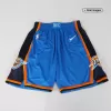 Oklahoma City Thunder NBA Shorts 2020/21 For Men -Blue - dunkjerseys