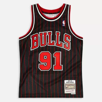 Dennis Rodman #91 Chicago Bulls Retro Jersey 1995/96 For Men - dunkjerseys