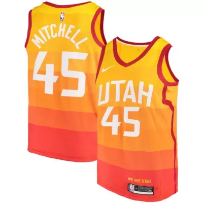 Donovan Mitchell #45 Basketball Jersey Utah Jazz - City Edition - dunkjerseys