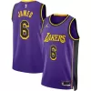 LeBron James #6 Basketball Jersey Los Angeles Lakers 2022/23 - Statement Edition - dunkjerseys