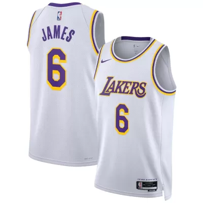 LeBron James #6 Basketball Jersey Los Angeles Lakers 2022/23 - Association Edition - dunkjerseys