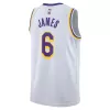 LeBron James #6 Basketball Jersey Los Angeles Lakers 2022/23 - Association Edition - dunkjerseys