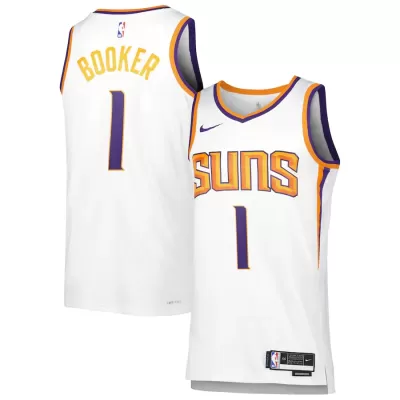 Devin Booker #1 Basketball Jersey Phoenix Suns 22/23 - Association Edition - dunkjerseys