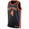 Derrick Rose #4 Basketball Jersey New York Knicks 22/23 - City Edition - dunkjerseys