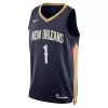 Zion Williamson #1 Basketball Jersey New Orleans Pelicans 22/23 - Association Edition - dunkjerseys