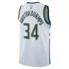 Bucks Antetokounmpo #34 Basketball Jersey Milwaukee Bucks 2022/23 - Association Edition - dunkjerseys