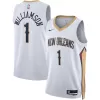 Zion Williamson #1 Basketball Jersey New Orleans Pelicans 22/23 - Association Edition - dunkjerseys