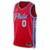 Tyrese Maxey #0 Basketball Jersey Philadelphia 76ers 22/23 - Statement Edition - dunkjerseys