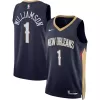 Zion Williamson #1 Basketball Jersey New Orleans Pelicans 22/23 - Association Edition - dunkjerseys