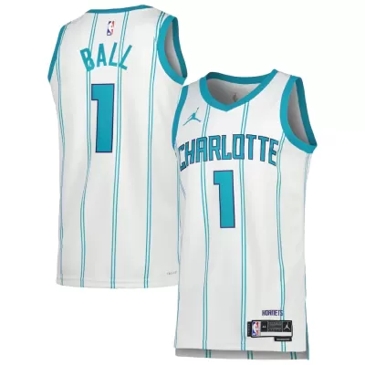 Ball #1 Basketball Jersey Charlotte Hornets 2022/23 - Association Edition - dunkjerseys