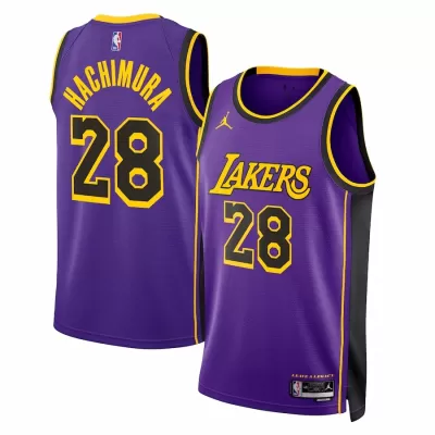 Rui Hachimura #28 Basketball Jersey Los Angeles Lakers 2022/23 - Statement Edition - dunkjerseys