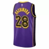 Rui Hachimura #28 Basketball Jersey Los Angeles Lakers 2022/23 - Statement Edition - dunkjerseys