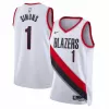 Anfernee Simons #1 Basketball Jersey Portland Trail Blazers 22/23 - Association Edition - dunkjerseys