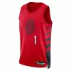 Anfernee Simons #1 Basketball Jersey Portland Trail Blazers 22/23 - Statement Edition - dunkjerseys