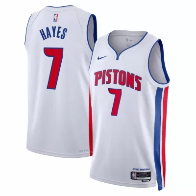 Killian Hayes #7 Basketball Jersey Detroit Pistons 2022/23 - Association Edition - dunkjerseys