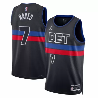 Killian Hayes #7 Basketball Jersey Detroit Pistons 2022/23 - Statement Edition - dunkjerseys