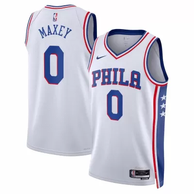 Tyrese Maxey #0 Basketball Jersey Philadelphia 76ers 22/23 - Association Edition - dunkjerseys