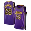 Rui Hachimura #28 Basketball Jersey Los Angeles Lakers 2022/23 - Statement Edition - dunkjerseys