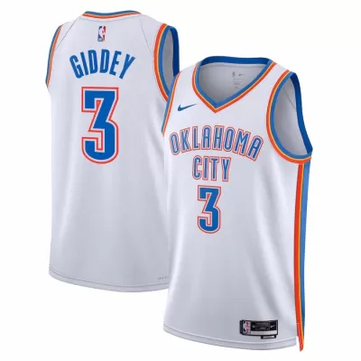 Josh Giddey #3 Basketball Jersey Oklahoma City Thunder 2022/23 - Association Edition - dunkjerseys