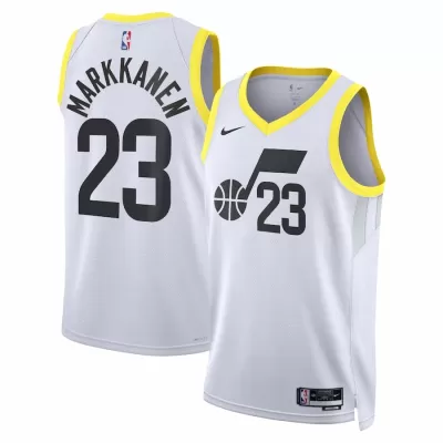 Lauri Markkanen #23 Basketball Jersey Utah Jazz 2022/23 - Association Edition - dunkjerseys