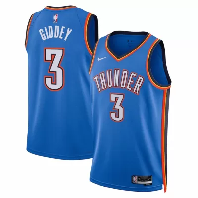 Josh Giddey #3 Basketball Jersey Oklahoma City Thunder 2022/23 - Association Edition - dunkjerseys